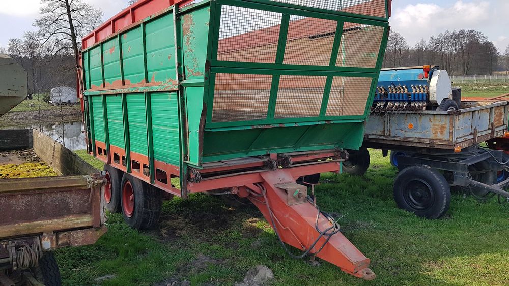 Przyczepa objętościowa Fortschritt T-088, rozrzutnik.transport Gratis