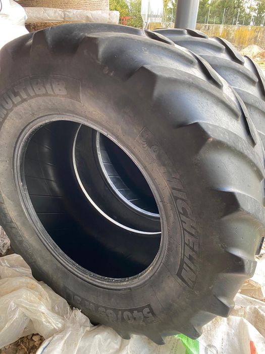 2x opony rolnicze ciągnik Michelin MULTIBIB 540/65 R30 143D
