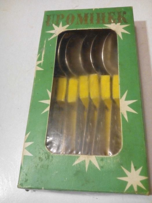 komplet 6 szt. Łyżeczek do herbaty z czasów PRL