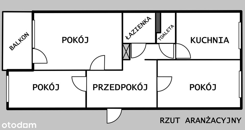 Apartment in Świnoujście, Osiedle Flotylla, Śródmieście - Widok 3