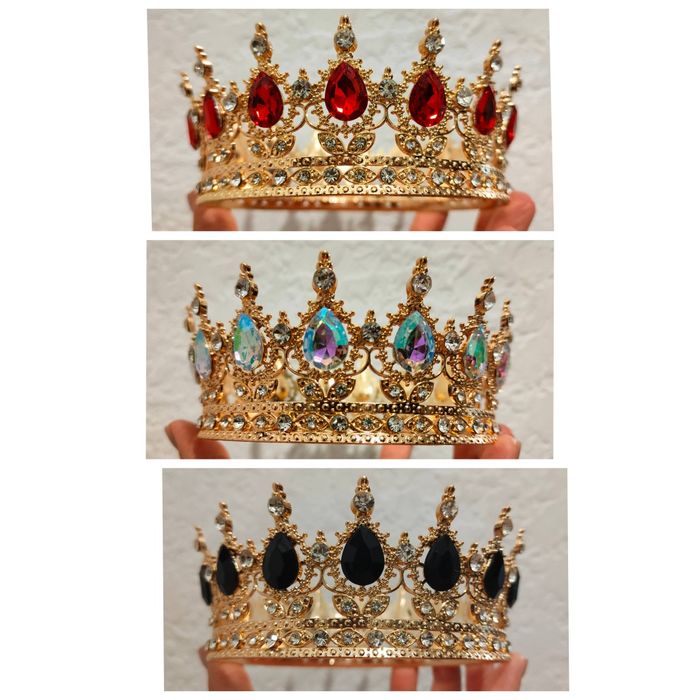 Корона на торт діадема 12,5 см