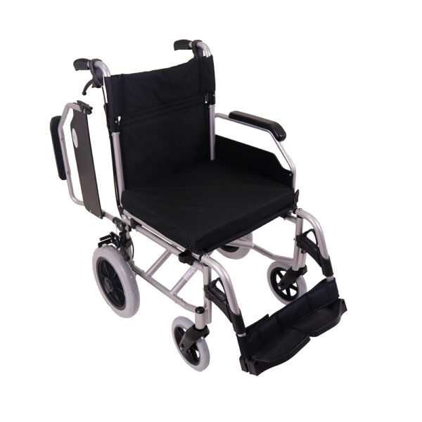 Cadeira de Rodas de Trânsito em Alumínio c/ Travão de Cuidador YK9064F