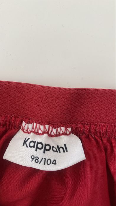 Spódniczka Kappahl czerwona falbany 98/104