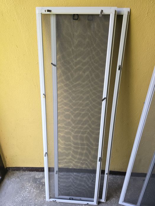 Moskitiera ramkowa biała 4 sztuki