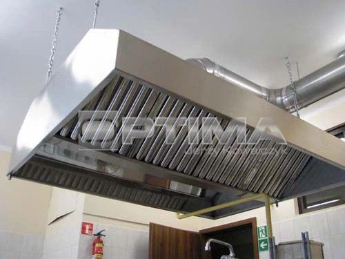 OKAP gastronomiczny CENTRALNY 200 X 120 LEDY producent