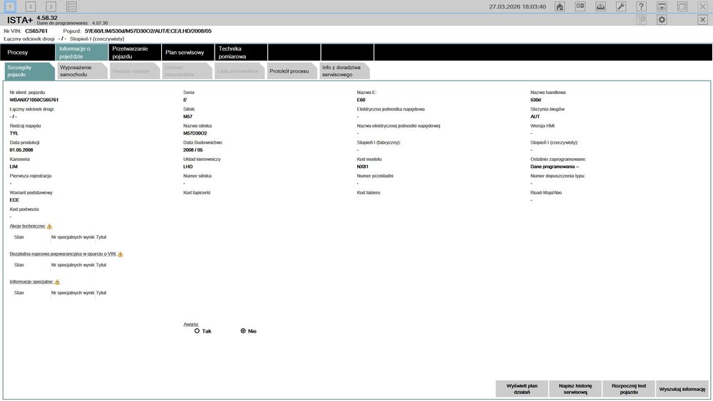 ista 4.58.32 PL - BMW diagnostyka i programowanie