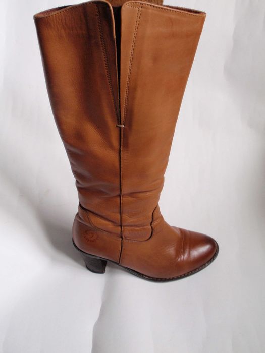 Kozaki skórzane Karino roz. EUR 37