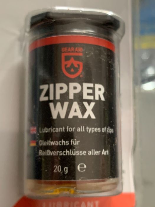 Wosk do zamków błyskawicznych Ziper Wax
