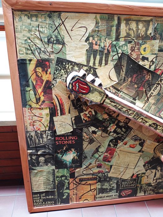 Quadro Tributo Rolling Stones
