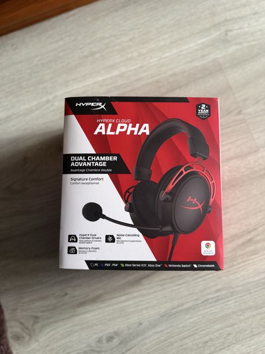 Headset HyperX Cloud Alpha Pro