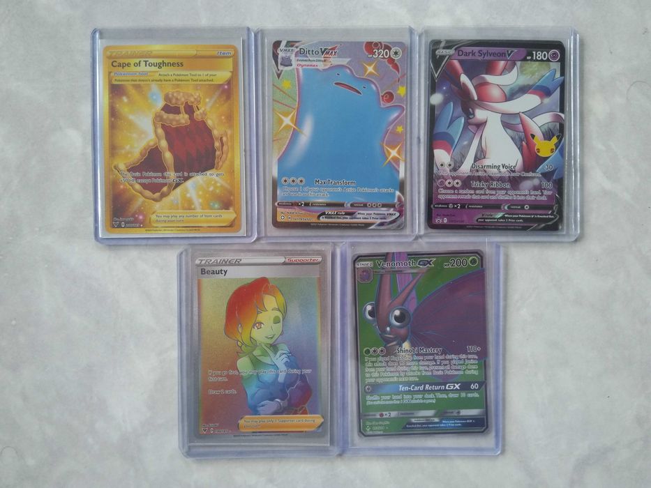 Cartas Pokemon EX GX V Vmax Vstar