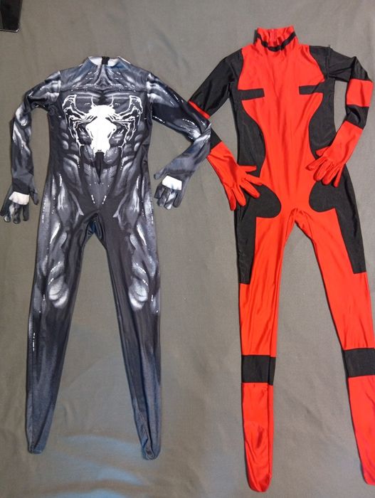 Веном и Дэдпул, лот из двух костюмов, Спандекс/Эластан