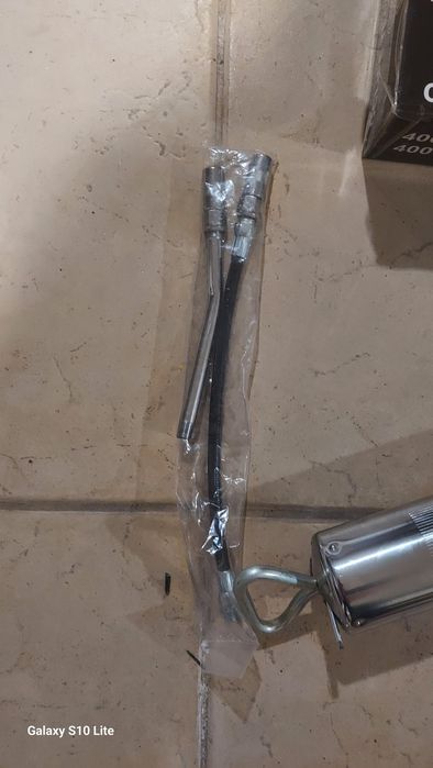 Pistola lubrificante pneumática