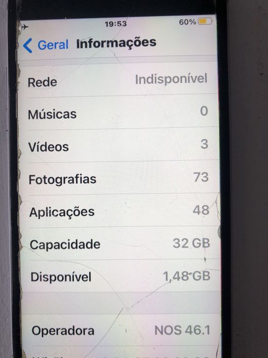 iPhone 6 S a funcionar e em razoável estado