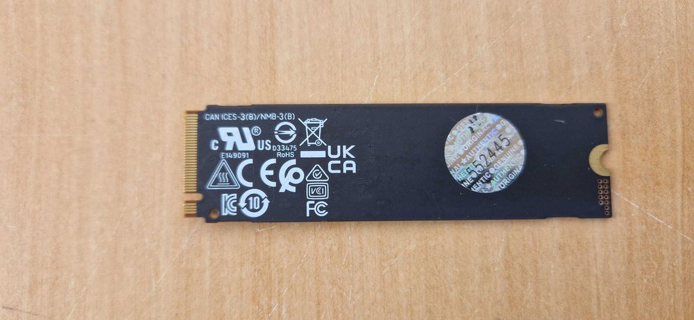 SSD NVMe M.2 256GB Samsung PM991 (97% de Saúde)