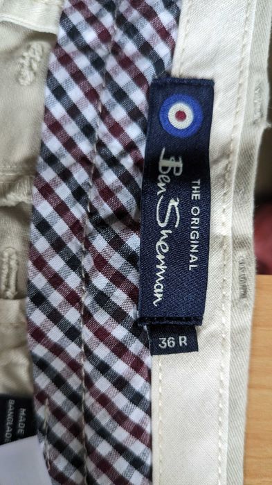 Ben Sherman Slim Fit Chinos чиносы новые с биркой 36R (XL)