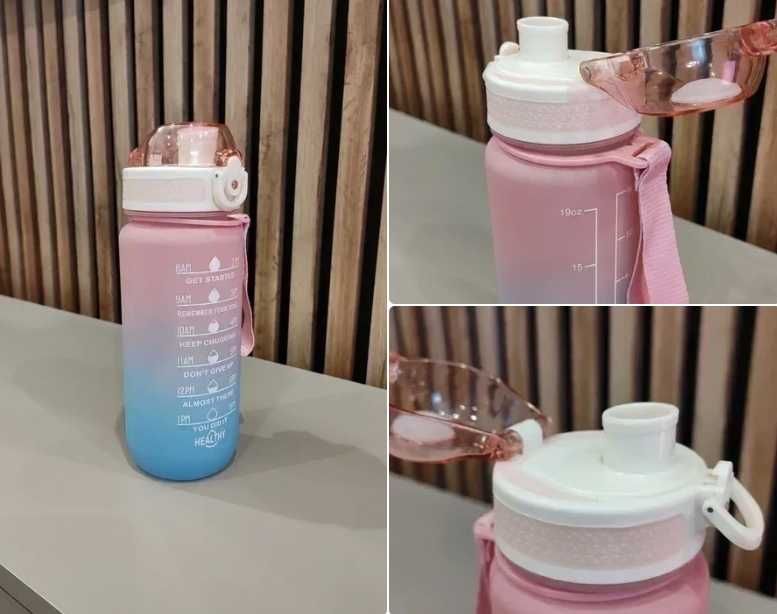 Nowy Bidon 600 ml – Lekki, Szczelny