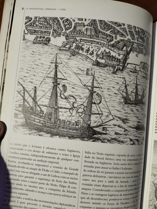 Livro Invencível Armada 1588 - A Participação Portuguesa