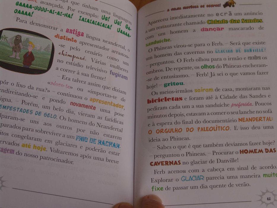 Livro 8 - Phineas e Ferb A Velha História de Sempre!