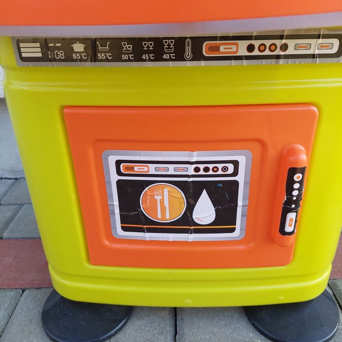 Kuchnia dla dzieci dwustronna plastikowa z dźwiękiem