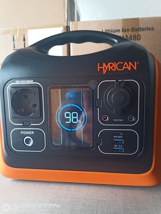 Портативна зарядна станція Hyrican UPP-600 (595 Wh / 600W) LiFePO4