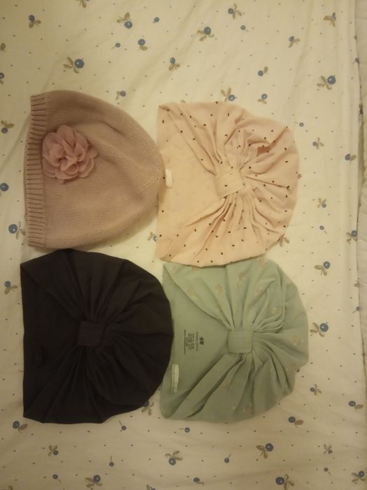 Zestaw czapek turbanów H&M cool club 74
