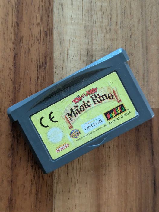 Tom and Jerry The Magic Ring Game Boy Advance GBA Oryginał Wersja Angielska