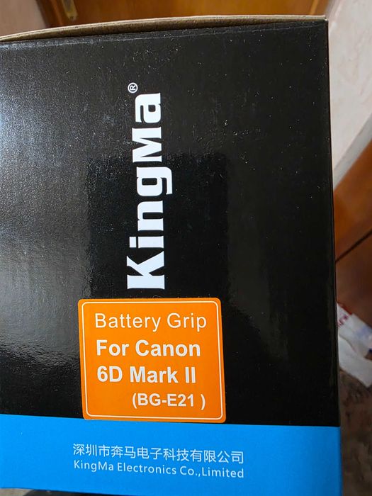 Батарейний блок KingMa BG-E21 для Canon EOS 6D Mark 2