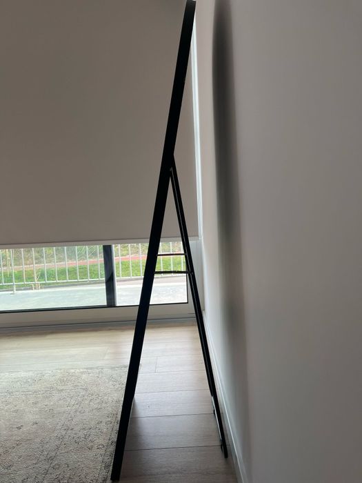 Espelho de parede/pé em alumínio