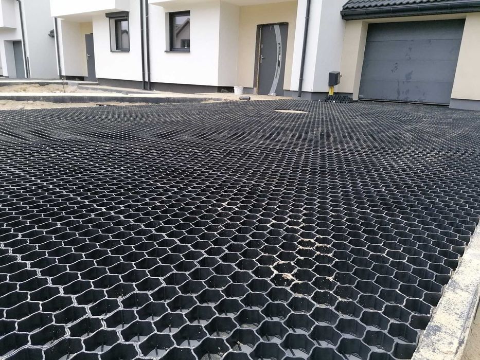 PROMOCJA KRATKA  trawnikowa Chodnikowa  Parkingowa 60x40x3 CZARNA VAT