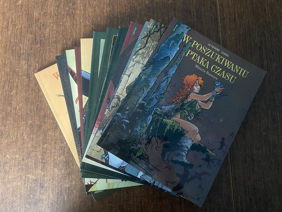 Komiks W Poszukiwaniu Ptaka Czasu komplet