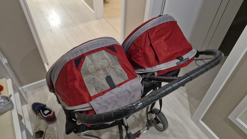 Wózek bliźniaczy baby jogger city mini 2 osobowy