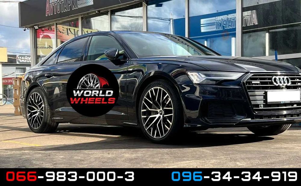 Диски Audi R21 5x112 A4 A5 A6 A7 A8 Q7 Q3 Q5 VW Touareg E-tron
