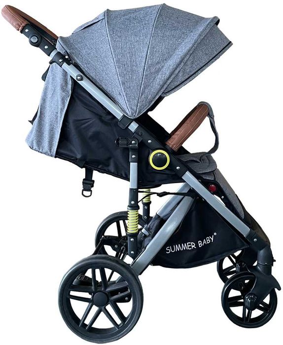 Wózek spacerowy SUMMER BABY model SEMPRE + Ocieplacz + Folia