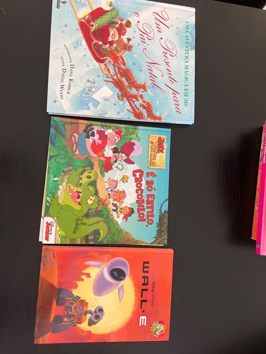 Conjunto 18 livros e jogos infantis para venda