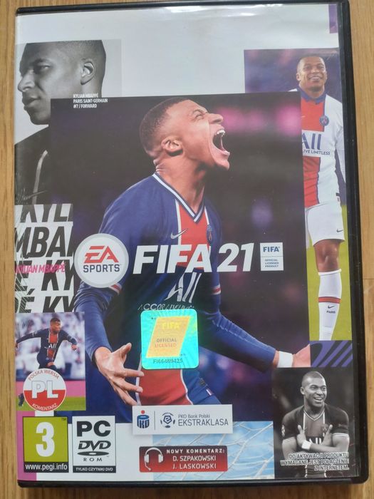 FIFA 21 PC, sześć płyt, PL