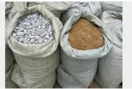 Пісок  щебень  отсев цемент керамзит в мешках и насыпом грузчики