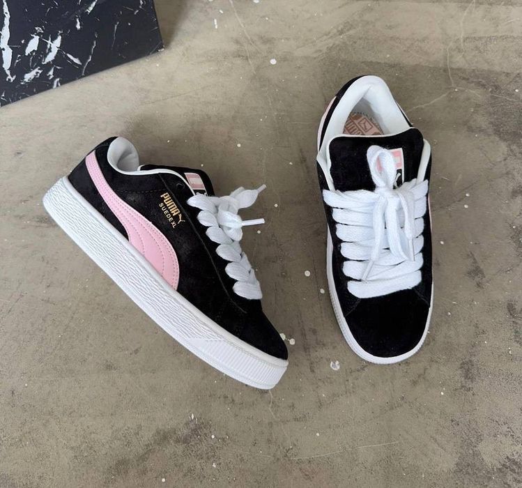 36-41 р кросівки Puma Suede XL Pink Black