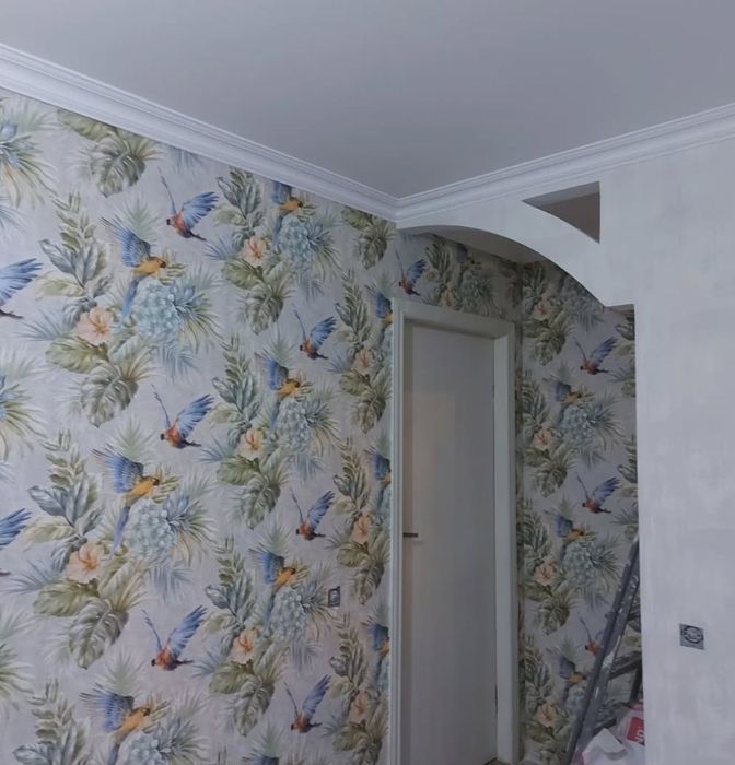 Поклейка обоев.Покраска.Опыт более 15 лет..