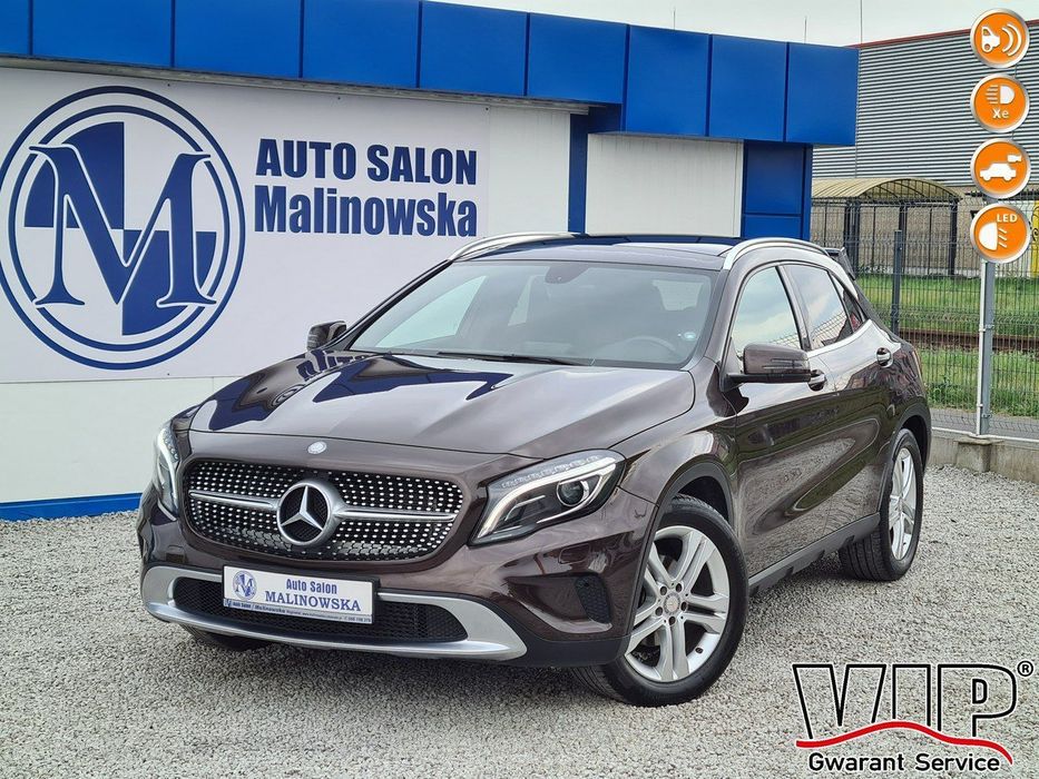 Mercedes-Benz GLA 64 Tys.Km Xenon Led Kamera Półskóry Klimatronik El.Klapa Sensory Alu