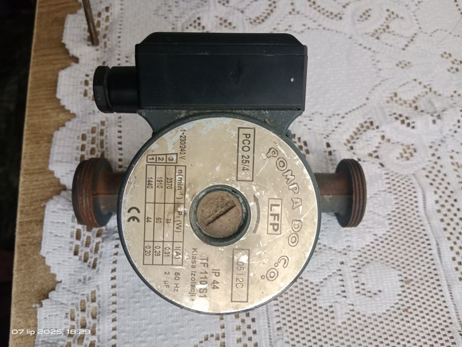 Pompa do CO centralnego ogrzewania