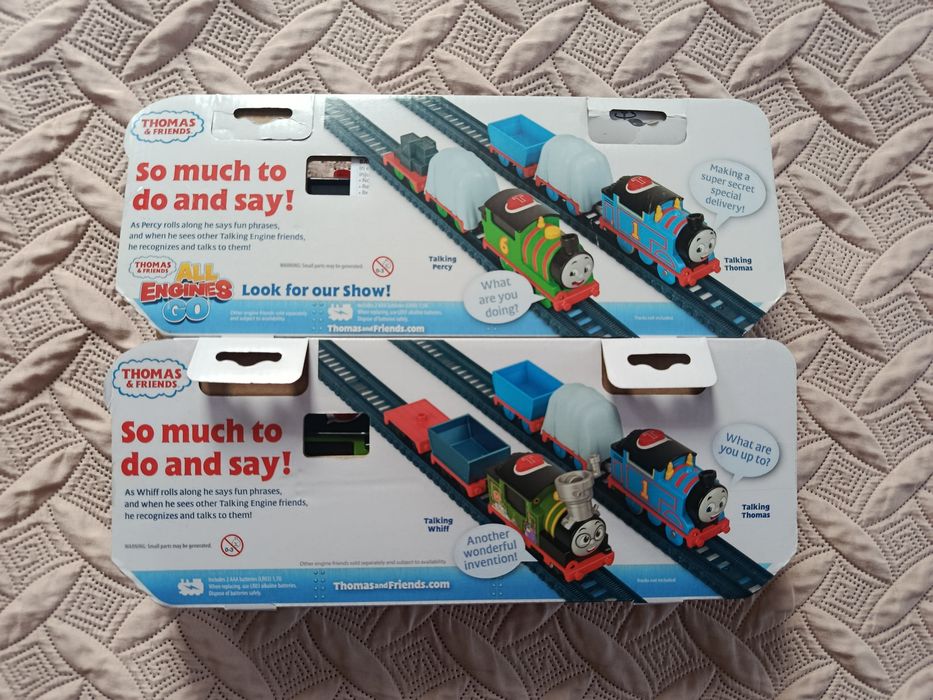 Моторизований паровозик Томас, що розмовляє Fisher Price залізниця