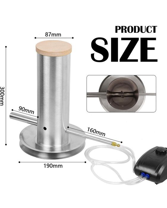 Gerador de Fumo Frio para Alimentos
