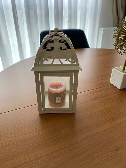 Latarenka metalowa 30 cm