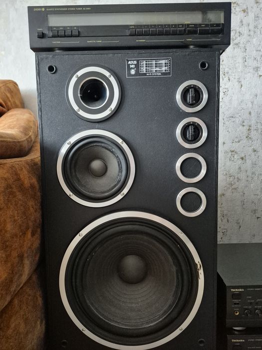TECHNICS: Wzmacniacz SU-A800, DECK RS-BX747, ALTUS 140