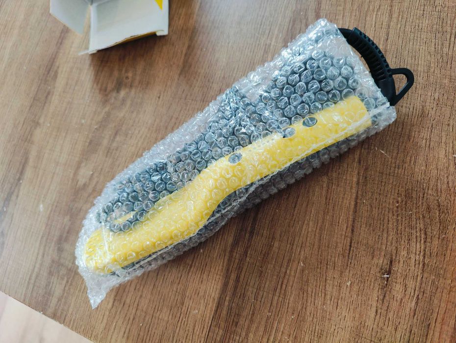 Pente escova alisadora de barba elétrica