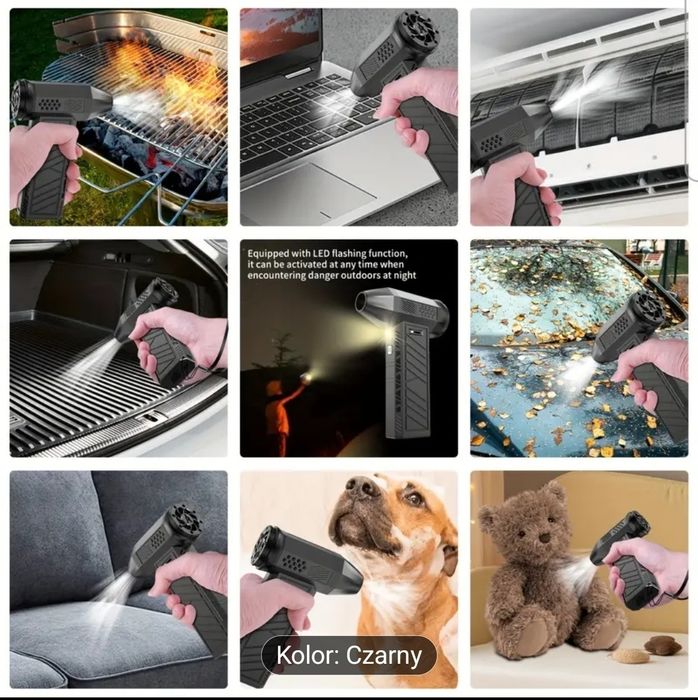 Przenośna dmuchawa, turbo fan