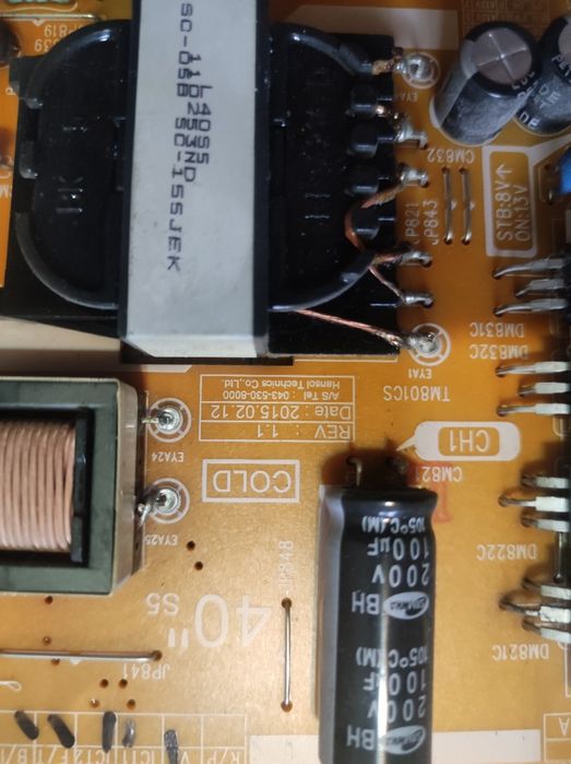 Samsung UE40JU6000 (części)