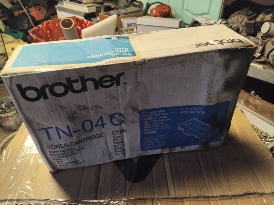 Oryginalny toner Brother TN04C nowy zaplombowany