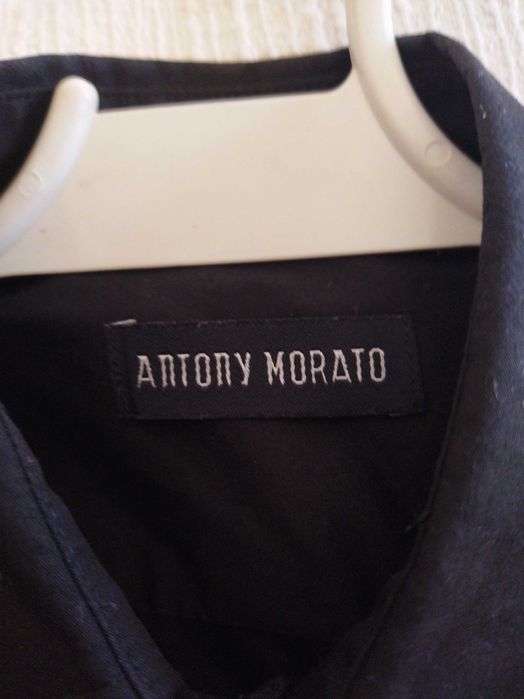Camisa preta criança Antony Morato tamanho seis